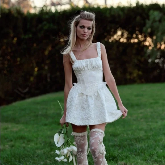 For Love & Lemons Claire Gown - Picture 2 of 9